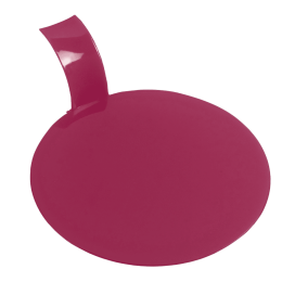 Alzata per pasticceria Disc' fucsia Ø80 mm