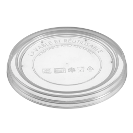 Coperchio in PP per vasetto Authentik in SAN da 330 ml