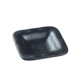 Ciotolina Pasta Raviole quadrata ceramica nera 20 ml