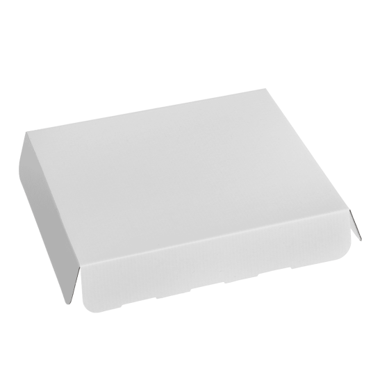 Couvercle Ecokraft compact blanc brillant 331x284x30 mm