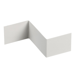 Separatore 171x40 mm per cofanetto in cartone bianco