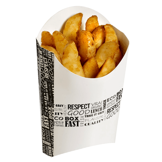 Vaschetta per patatine fritte District da 135 x 85 x 160 mm