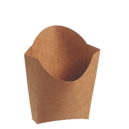 Vaschetta per patatine Ecokraft 133x92x40 mm