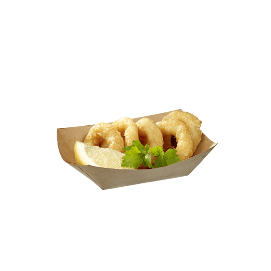 Vaschetta svasata Ecokraft da 145 x 100 x 50 mm