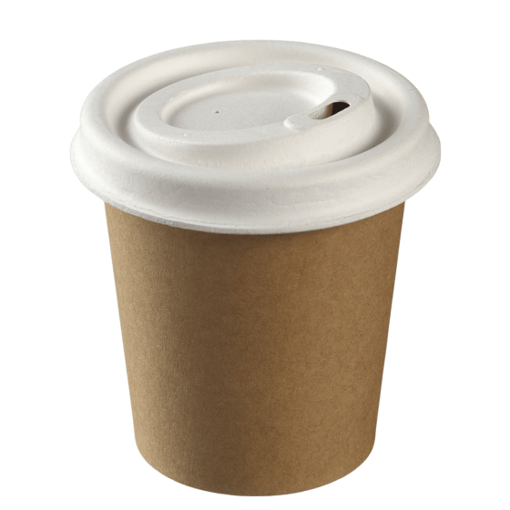 Couvercle pulpe de canne pour gobelets 200 ml