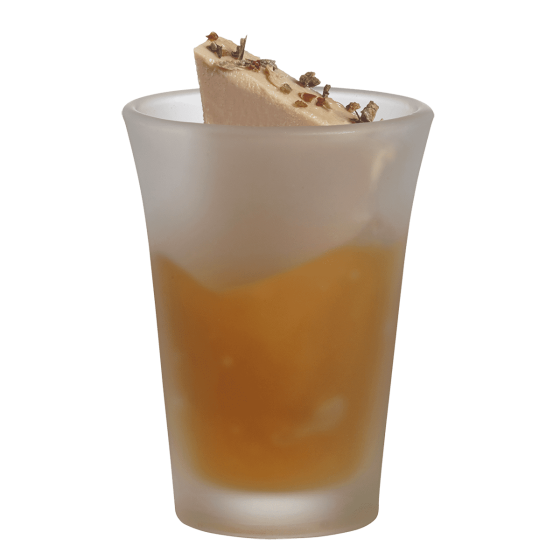 Bicchierino effetto satinato da 40 ml