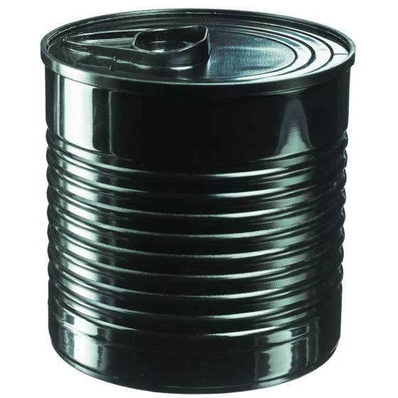 Verrine Conserve PP noir 220 ml
