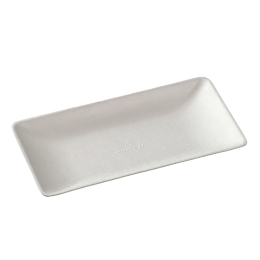 Piatto Imagine in polpa di canna da 130 x 65 mm