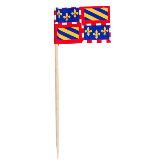 Pique drapeau Bourgogne