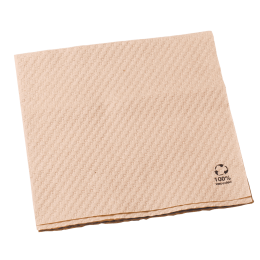 Tovagliolo 2 veli carta riciclata da 330 x 330 mm