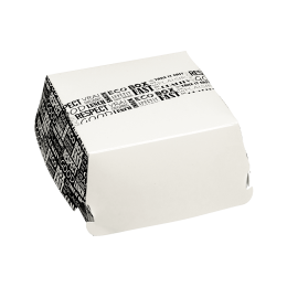 Scatola per hamburger District 140x140x70 mm