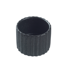 Ciotolina Pasta Ditalini ceramica nera 60 ml