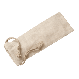 Etui à couverts lin 210x80 mm