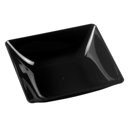 Coupelle Fluid' noire PS - 10 paquets de 6