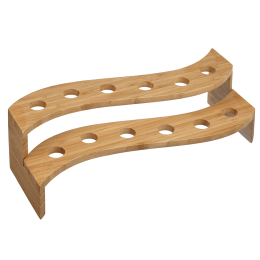 Présentoir bambou pour 12 cônes