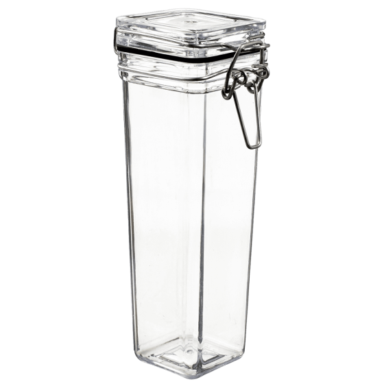 Pot Tradition carré avec couvercle à charnière 220 ml