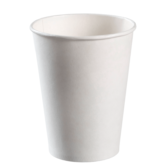 Bicchiere 100% in cartone bianco da 440 ml