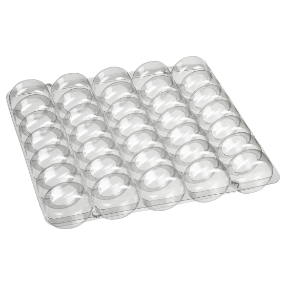 Supporto trasparente per 35 macaron