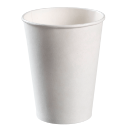 Bicchiere 100% in cartone bianco da 525 ml