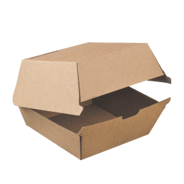Scatola per hamburger Premium da 140 x 140 x 70 mm