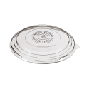 Coperchio in RPET Ø191mm per insalatiera da 1.100 e 1.300 ml