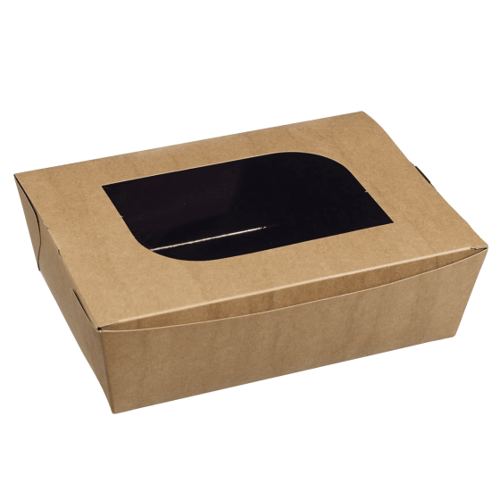 Vaschetta per snack con finestrella da 1.000 ml