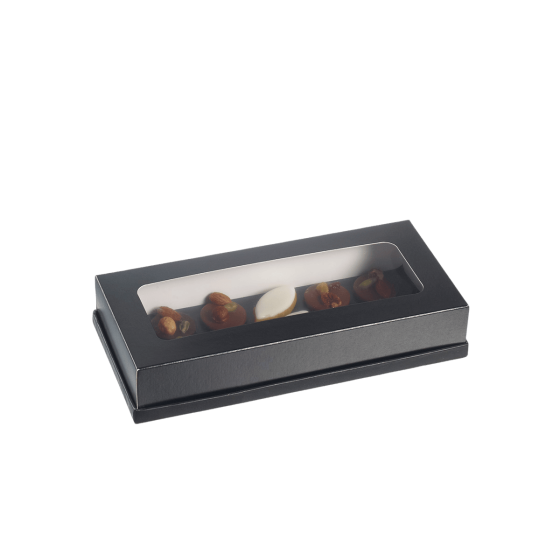 Vassoio Fenix nero opaco laminato 275x126 mm (Atlas 1/3)