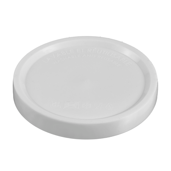 Coperchio in LDPE per vasetto Bodega in SAN 190 e 235 ml