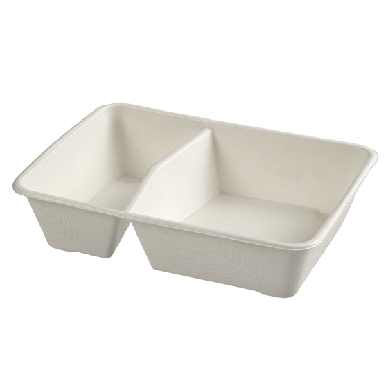 Vaschetta Quantum con 2 scomparti da 900 + 450 ml