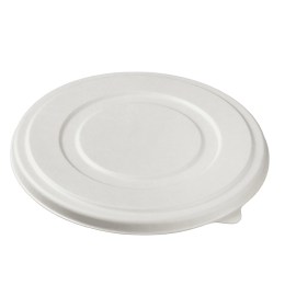 Coperchio per piatto tondo in polpa di canna 1.090 ml
