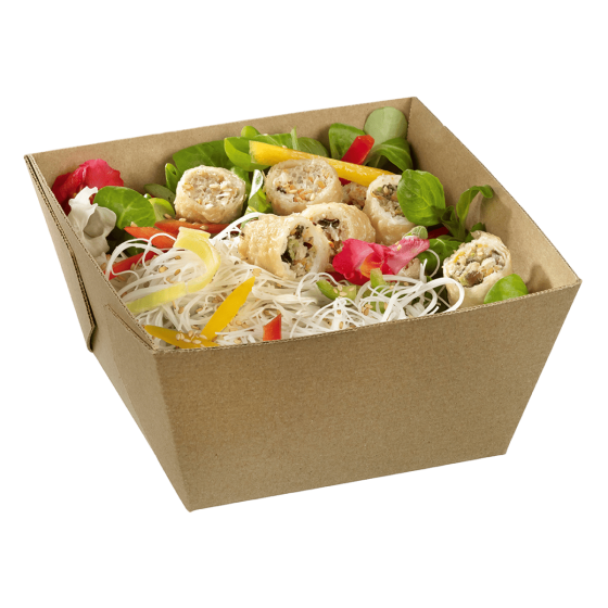 Barquette Quartz haute carton avec lamination 1500 ml