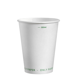 Gobelet 100% carton blanc 440 ml