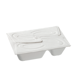 Vaschetta Quantum con chiusura incrociata 300+465 ml