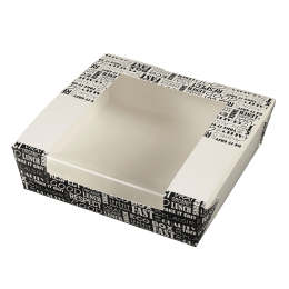 Scatola per tortino District da 140 x 140 x 40 mm