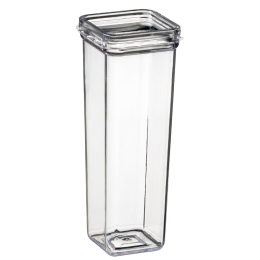 Barattolo tradizione quadrato con coperchio 220 ml