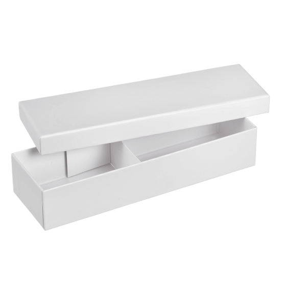 Separatore 171x40 mm per cofanetto in cartone bianco