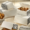 Scatola per hamburger District 140x140x70 mm
