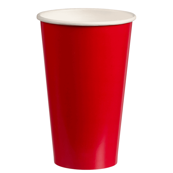 Bicchiere rosso da 500 ml