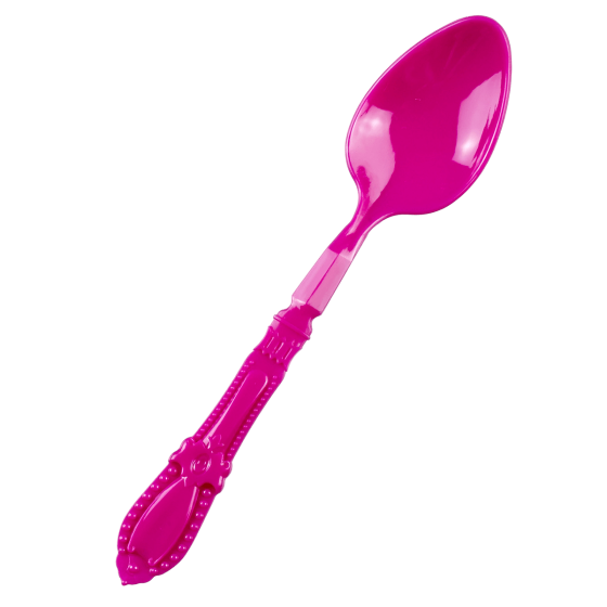 Mini cucchiaio Baroque viola PS - 12 pacchi da 25