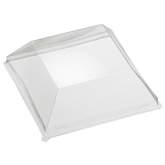Coperchio PET per piatto Fluid da 110 x 110 mm