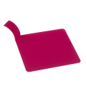 Alzata per pasticceria Palet' quadrata fucsia 80x80x20 mm