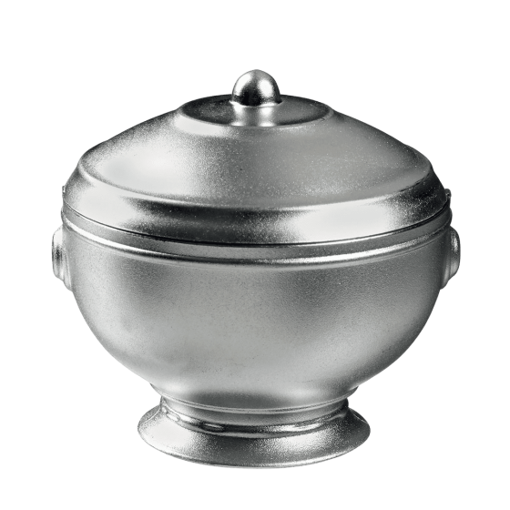 Zuppiera Eskoffié argento/bianco da 60 ml