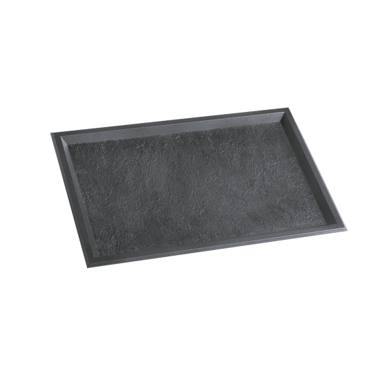 Plateau texture Ardoise 295x195 mm
