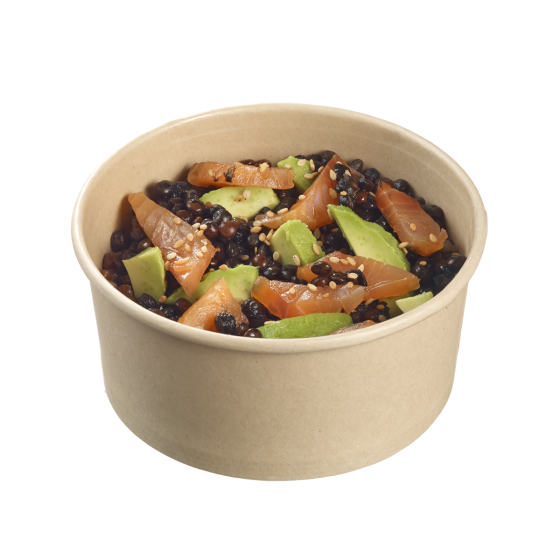 Insalatiera tonda in fibra di bambù da 360 ml