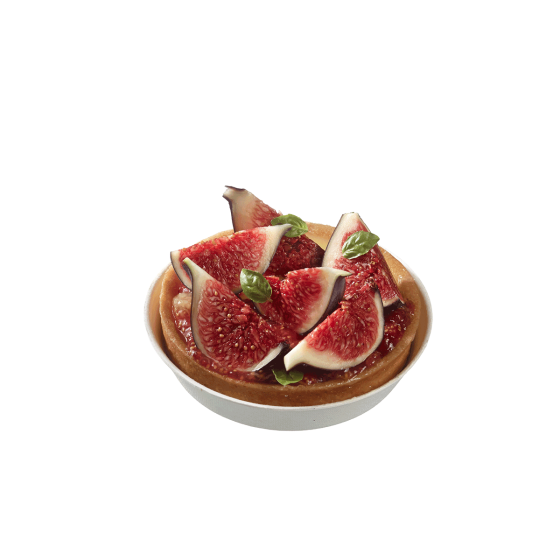 Assiette ronde Ninfea pulpe de canne Ø100 mm