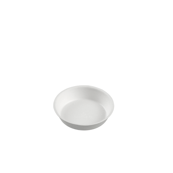 Assiette ronde NINFEA Ø 65 mm blanche sans PFAS
