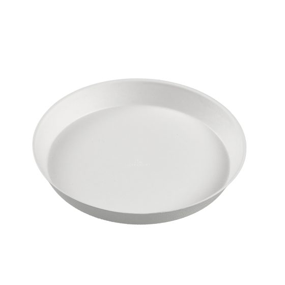 Assiette ronde NINFEA Ø 160 mm blanche sans PFAS