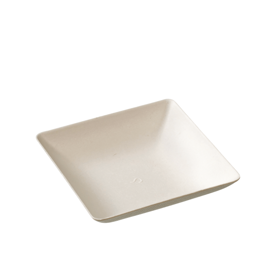 Mini assiette Imagine 65 mm pulpe de canne par 50 C&C sans PFAS