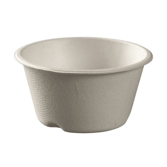 Pot Bodega 180 ml pulpe de canne blanche laminée EVOH sans PFAS