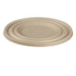 Couvercle pulpe de canne brune pour saladier 1100 ou1300 ml sans PFAS